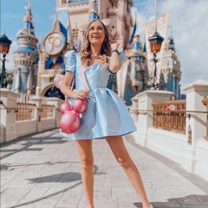 ISO Dolls Kill blue dress w puff sleeve